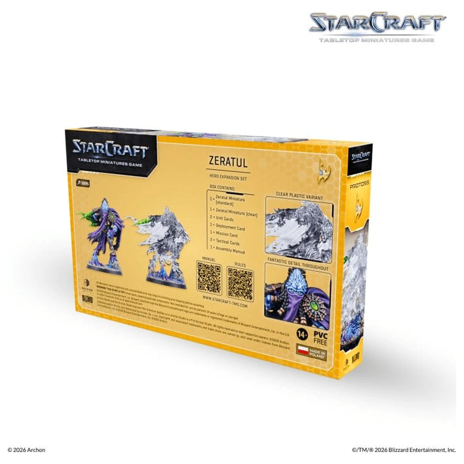 StarCraft TMG Hero Razširitveni set Protoss: Zeratul fotografija izdelka