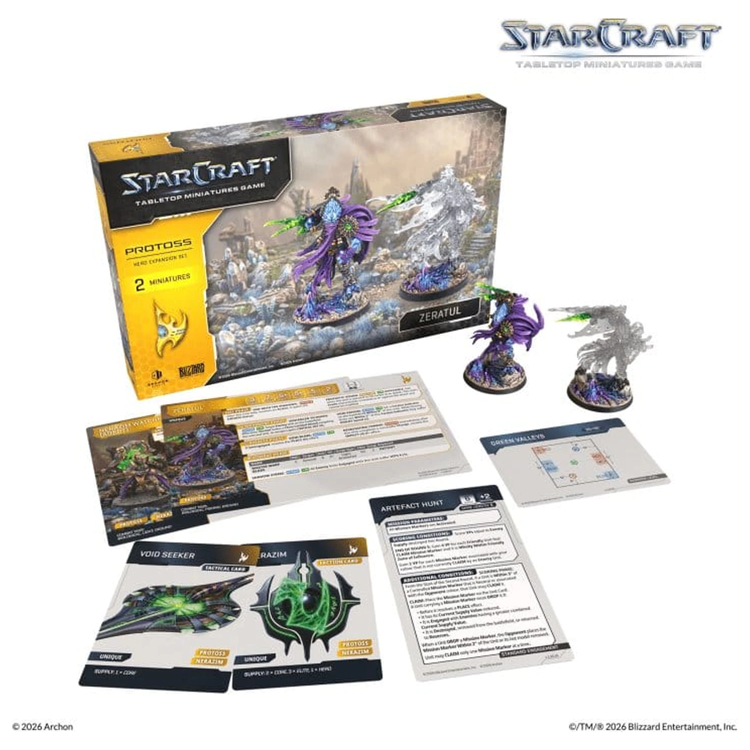 StarCraft TMG Hero Razširitveni set Protoss: Zeratul fotografija izdelka