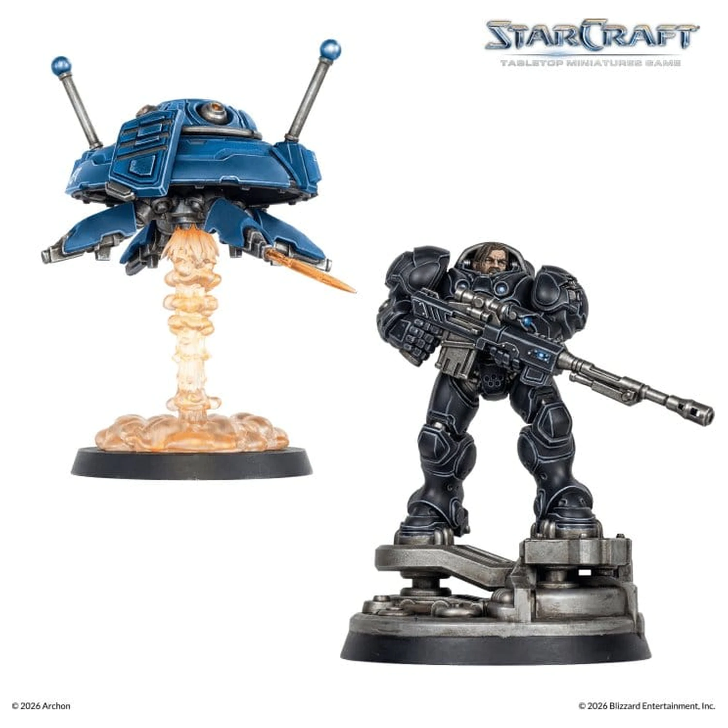 StarCraft TMG Hero Set za razširitev Terran: Jim Raynor & Point Defense Drone fotografija izdelka