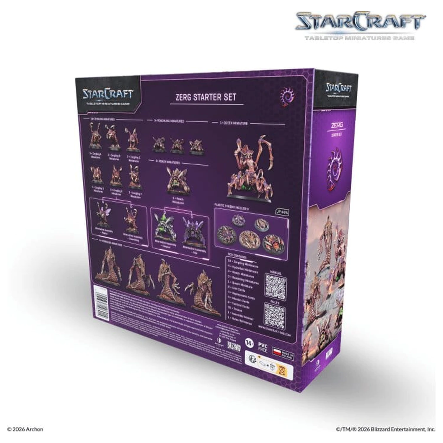 StarCraft TMG začetni komplet Zerg fotografija izdelka