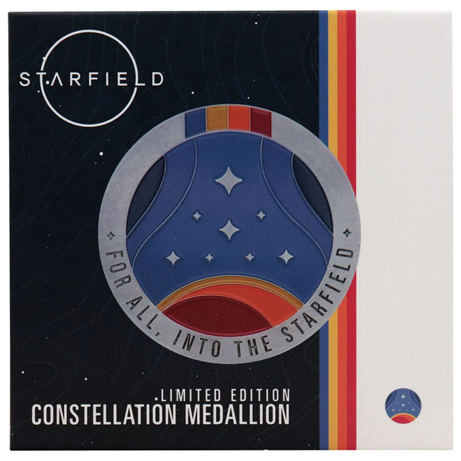Starfield medaljon Starfield Consellation omejena izdaja fotografija izdelka