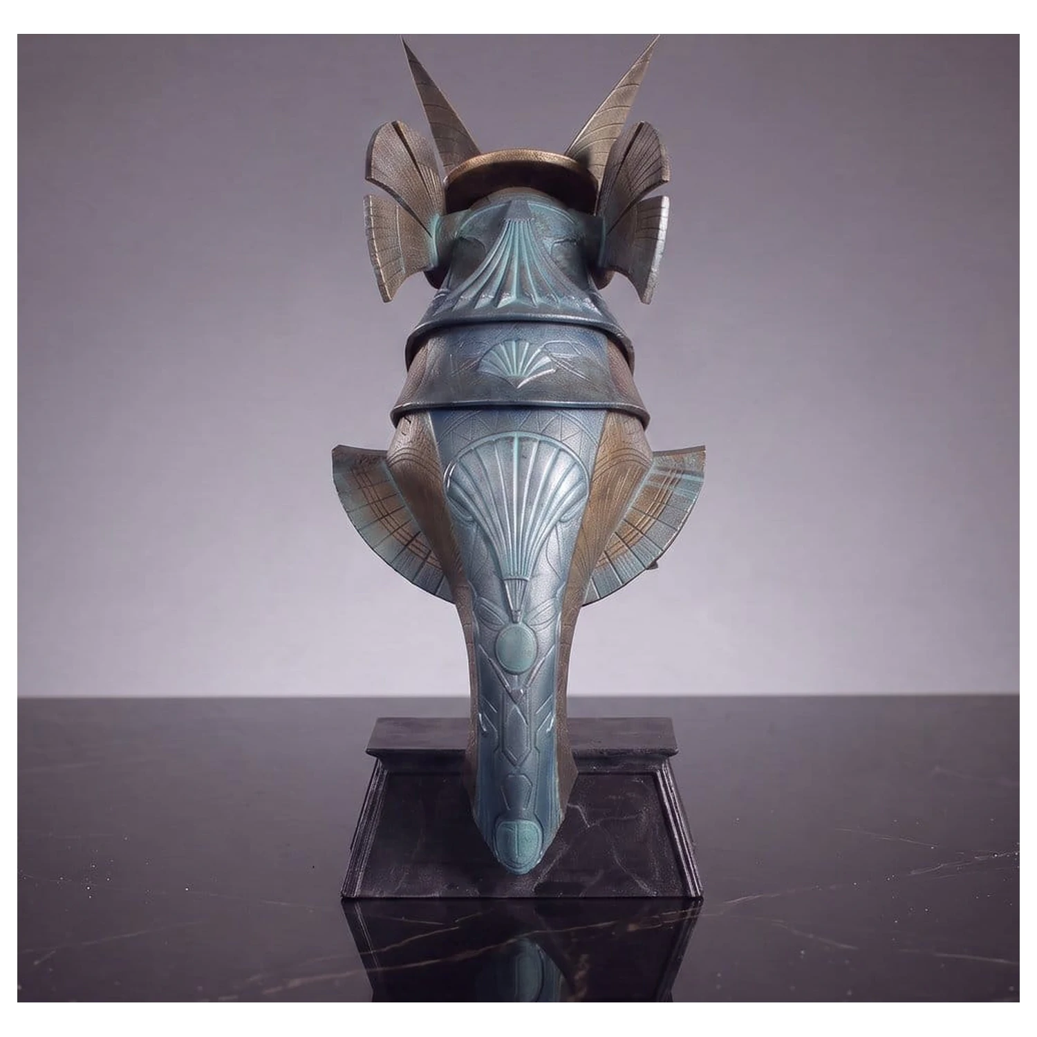 Stargate Replika namizne replike čelade Jackal Guard Helmet Anubis 15 cm fotografija izdelka