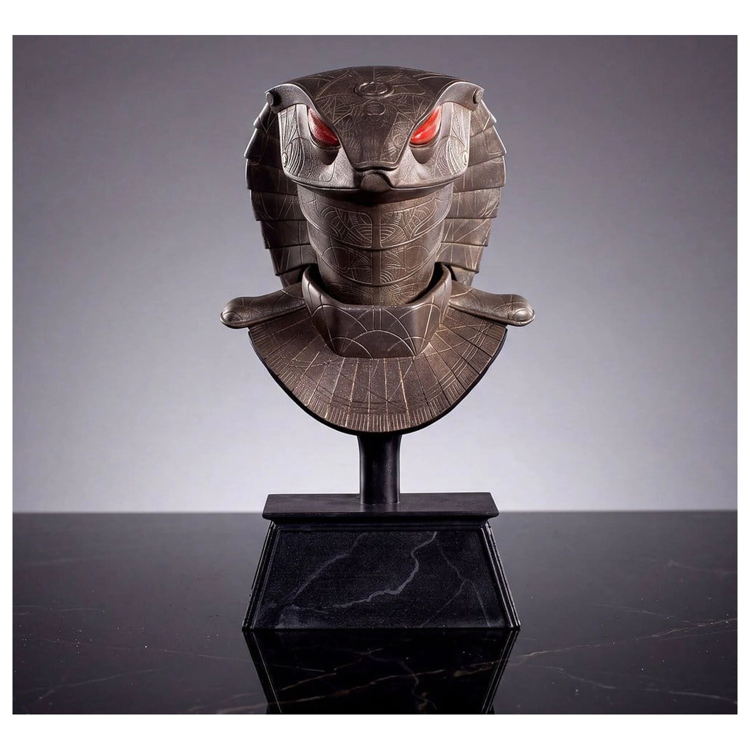 Stargate Namizna replika čelade replika Čelade Kačji stražar Apophis 15 cm fotografija izdelka