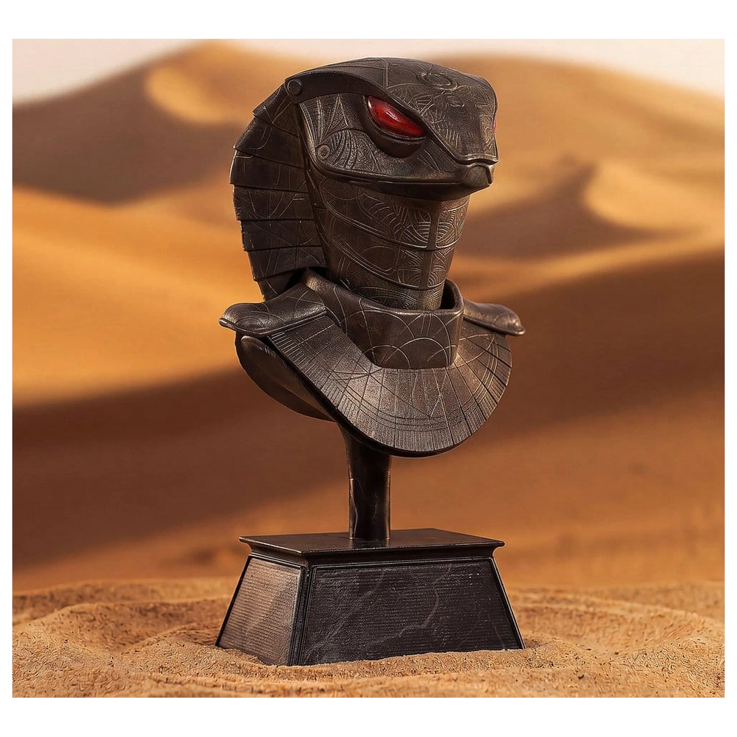 Stargate Namizna replika čelade replika Čelade Kačji stražar Apophis 15 cm fotografija izdelka