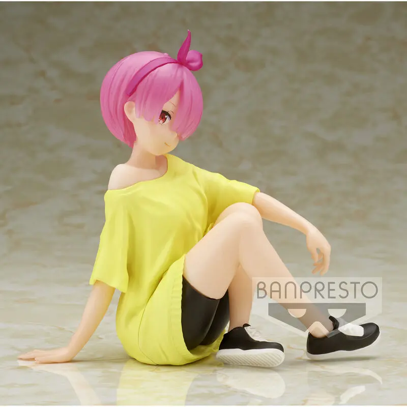 Starting Life in Another World Re:Zero Relax Time Ram Training Syle figura 14 cm fotografija izdelka