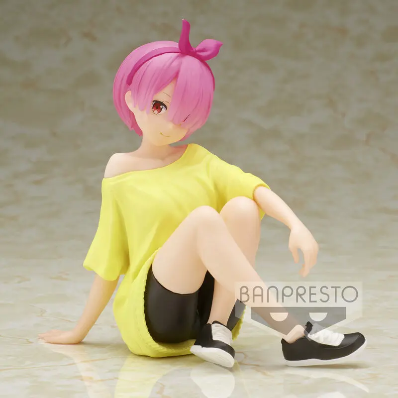 Starting Life in Another World Re:Zero Relax Time Ram Training Syle figura 14 cm fotografija izdelka