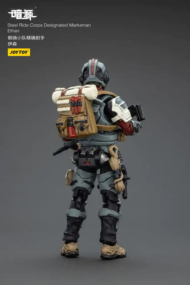Steel Ride Corps Dark Source Akcijska figura Designated Marksman Ethan 7 cm fotografija izdelka
