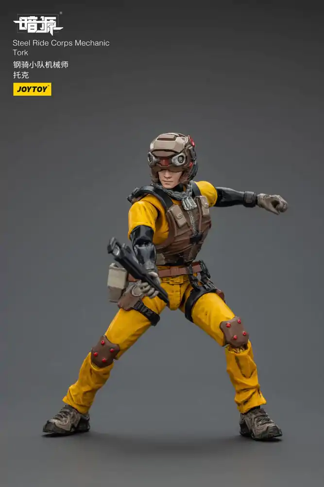 Steel Ride Corps Dark Source Akcijska figura Mechanic Tork 7 cm fotografija izdelka