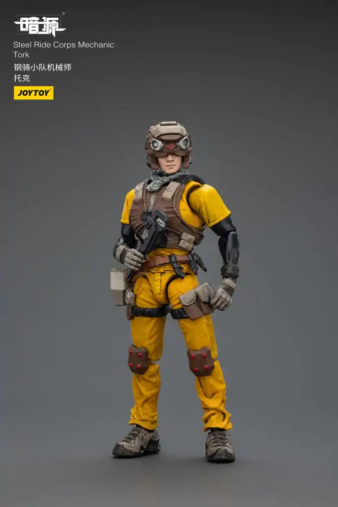 Steel Ride Corps Dark Source Akcijska figura Mechanic Tork 7 cm fotografija izdelka