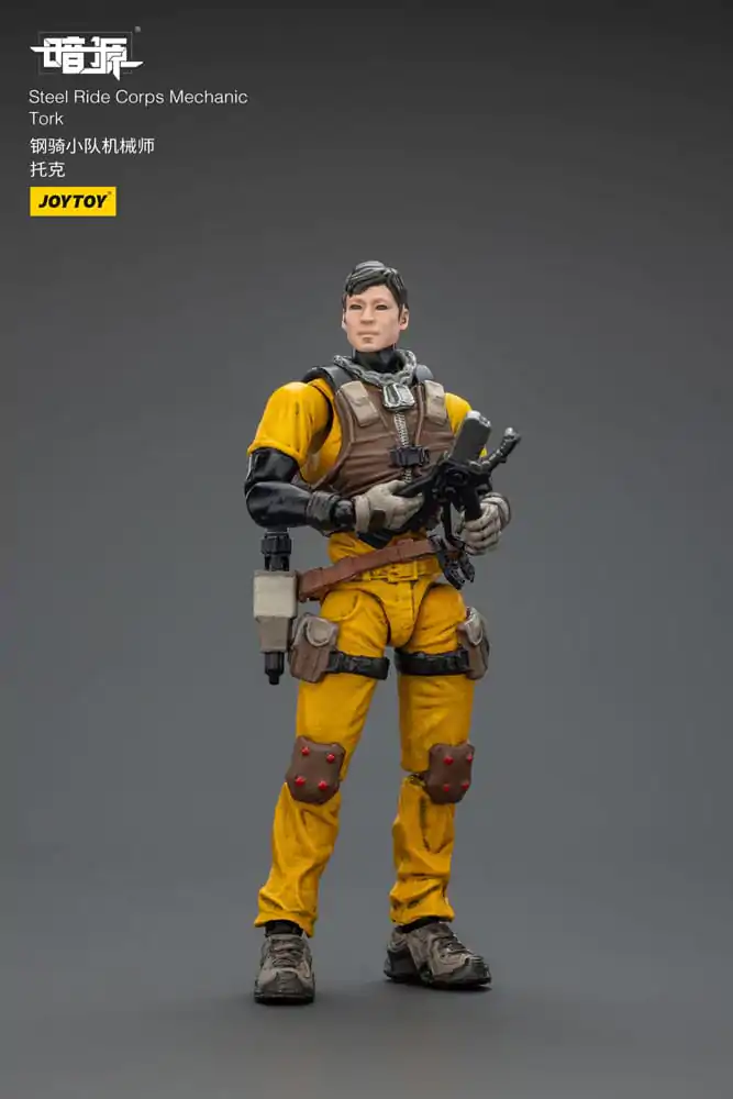 Steel Ride Corps Dark Source Akcijska figura Mechanic Tork 7 cm fotografija izdelka