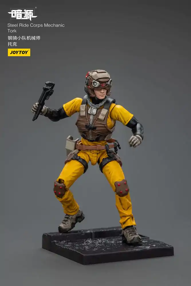 Steel Ride Corps Dark Source Akcijska figura Mechanic Tork 7 cm fotografija izdelka