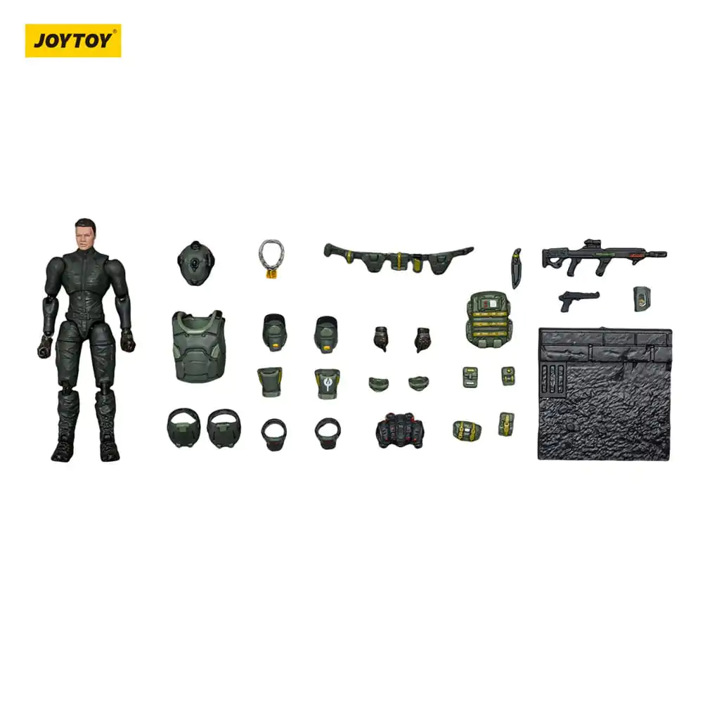 Steel Ride Corps Dark Source Akcijska figura Assaulter Karl 7 cm fotografija izdelka