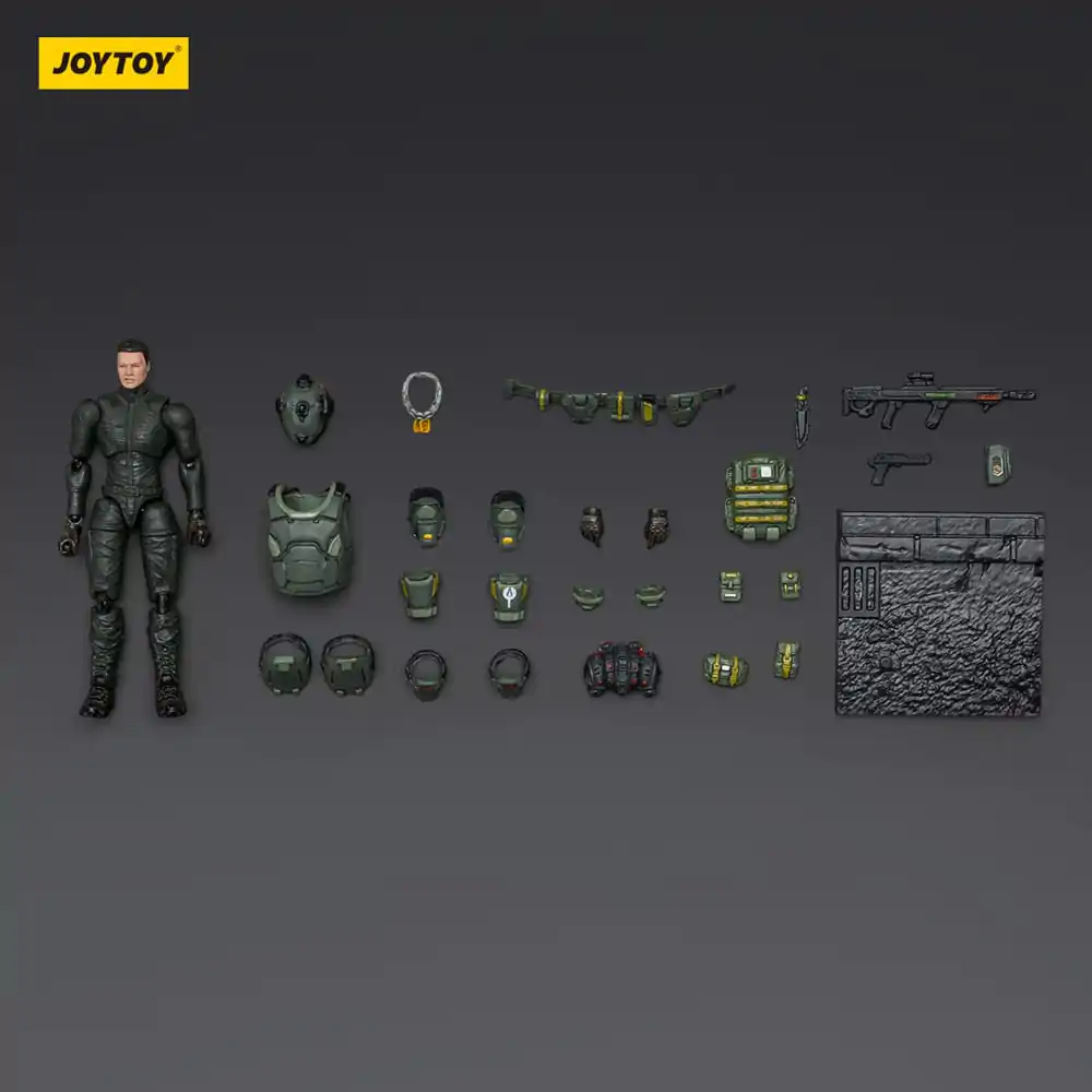 Steel Ride Corps Dark Source Akcijska figura Assaulter Karl 7 cm fotografija izdelka