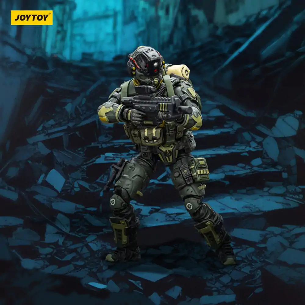 Steel Ride Corps Dark Source Akcijska figura Assaulter Rhett 7 cm fotografija izdelka