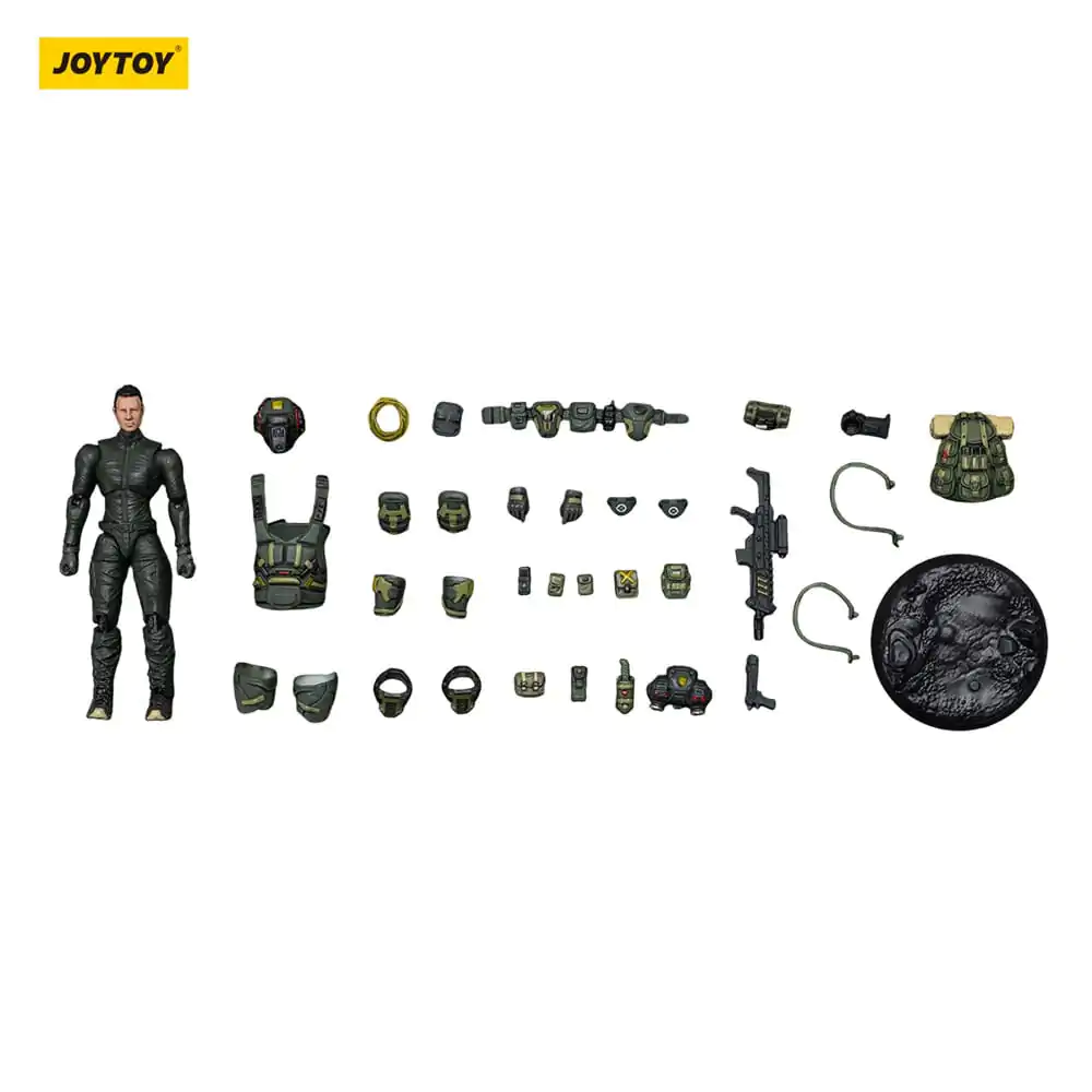 Steel Ride Corps Dark Source Akcijska figura Assaulter Rhett 7 cm fotografija izdelka