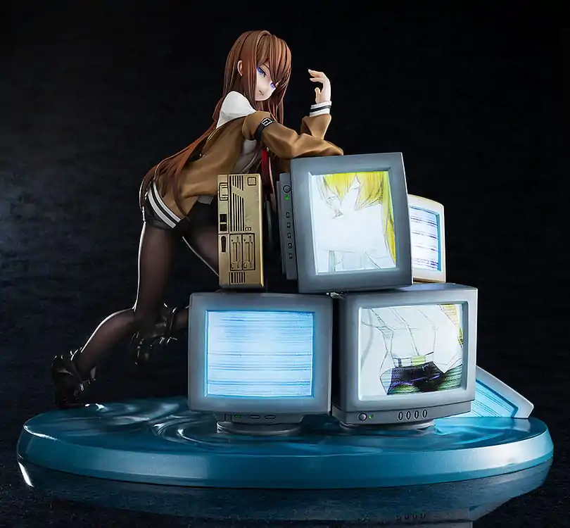 Steins Gate 0 PVC kip 1/7 Kurisu Makise z LED osvetlitvijo 21 cm fotografija izdelka