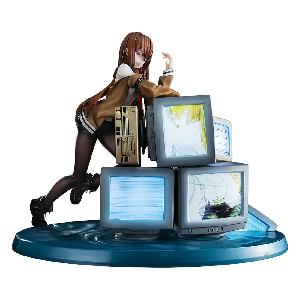 Steins Gate 0 PVC kip 1/7 Kurisu Makise z LED osvetlitvijo 21 cm fotografija izdelka