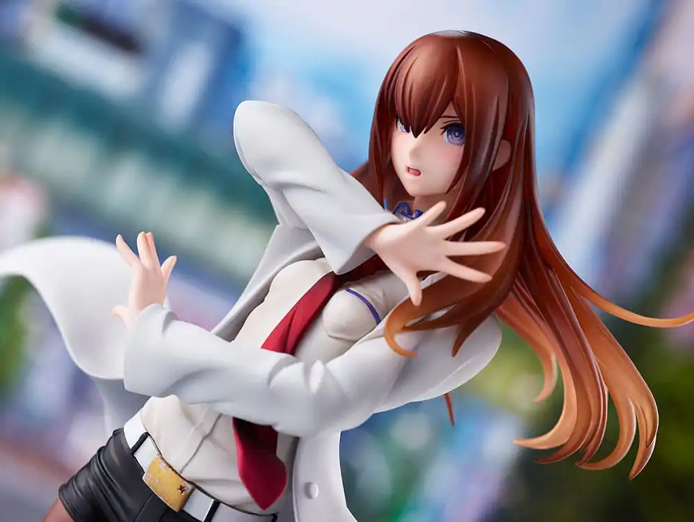 Steins Gate PVC Kip 1/7 Kurisu Makise (Lab Coat Style) 22 cm fotografija izdelka