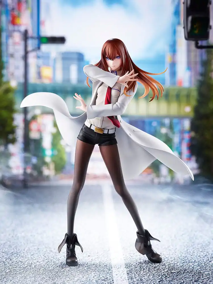 Steins Gate PVC Kip 1/7 Kurisu Makise (Lab Coat Style) 22 cm fotografija izdelka