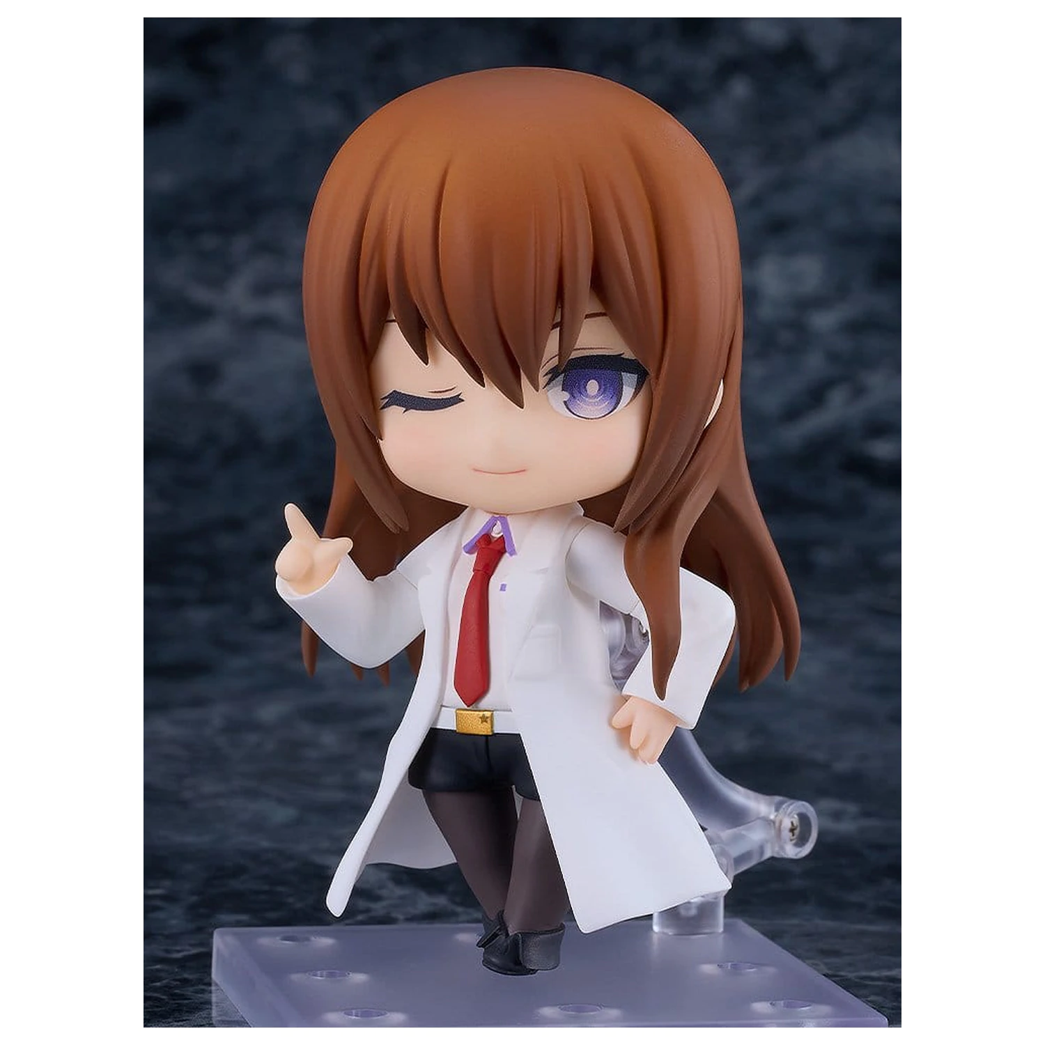 Steins Gate Nendoroid Basic Action Figure Kurisu Makise: Lab Coat Ver. 10 cm fotografija izdelka