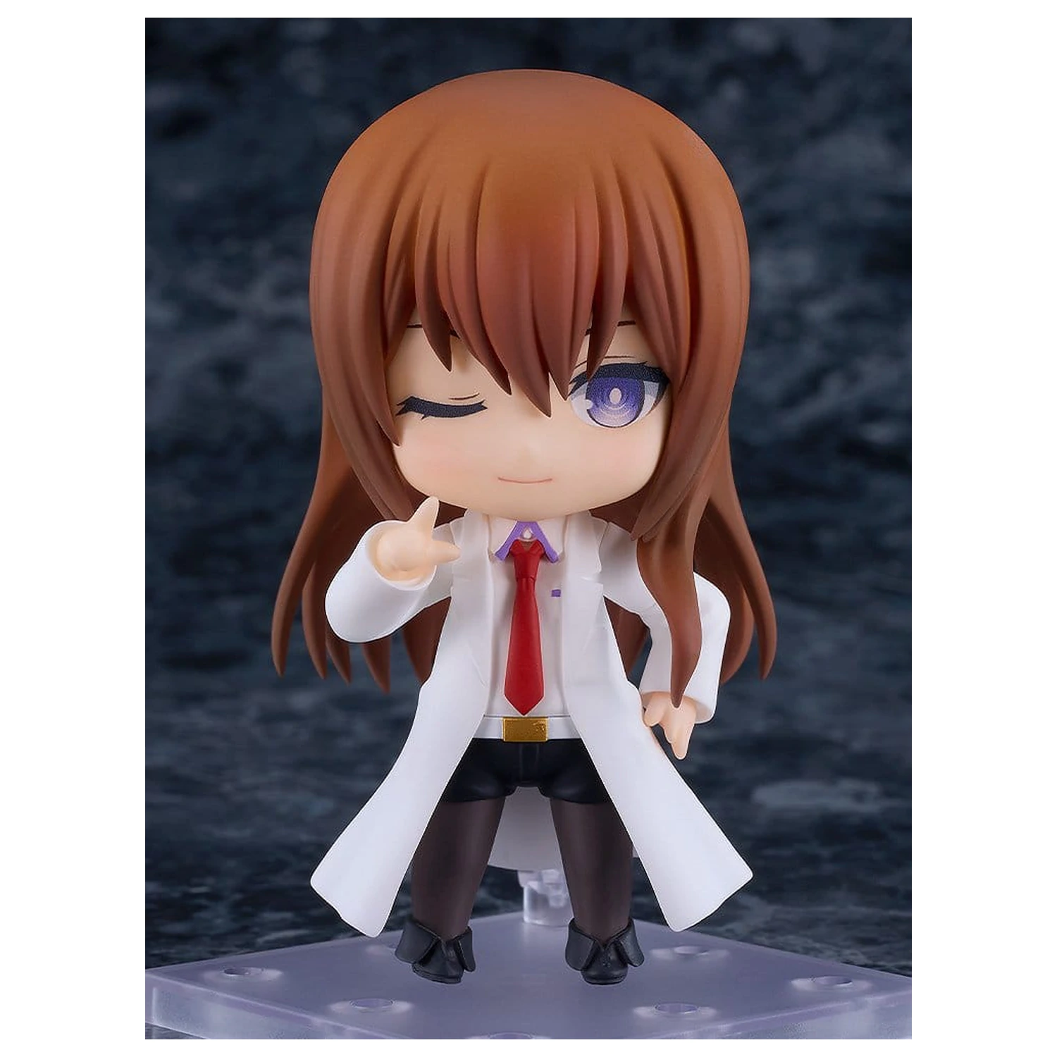 Steins Gate Nendoroid Basic Action Figure Kurisu Makise: Lab Coat Ver. 10 cm fotografija izdelka