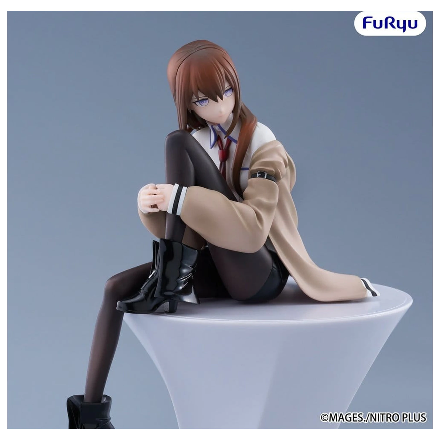 Steins Gate Noodle Stopper PVC kip Kurisu Makise 14 cm fotografija izdelka