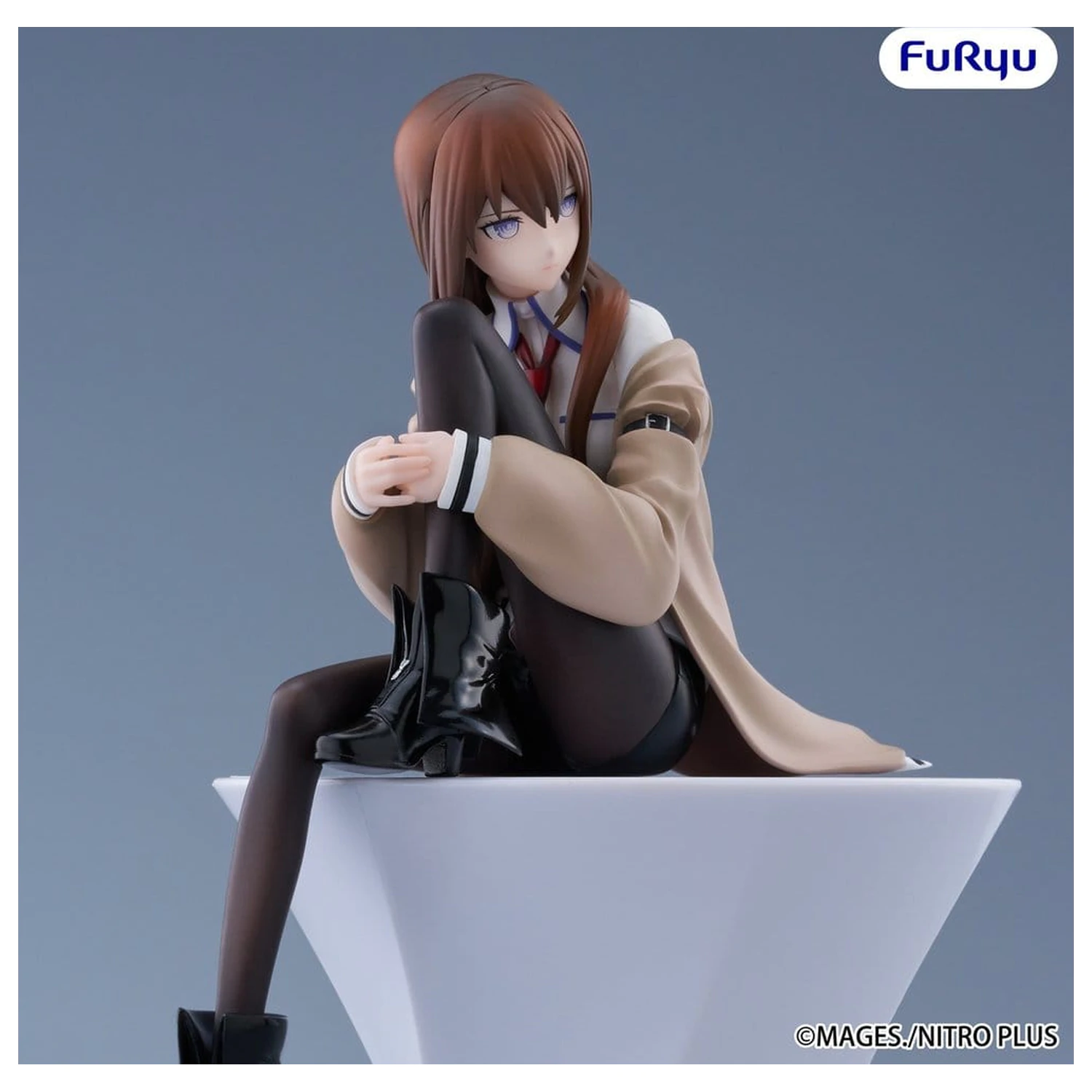 Steins Gate Noodle Stopper PVC kip Kurisu Makise 14 cm fotografija izdelka