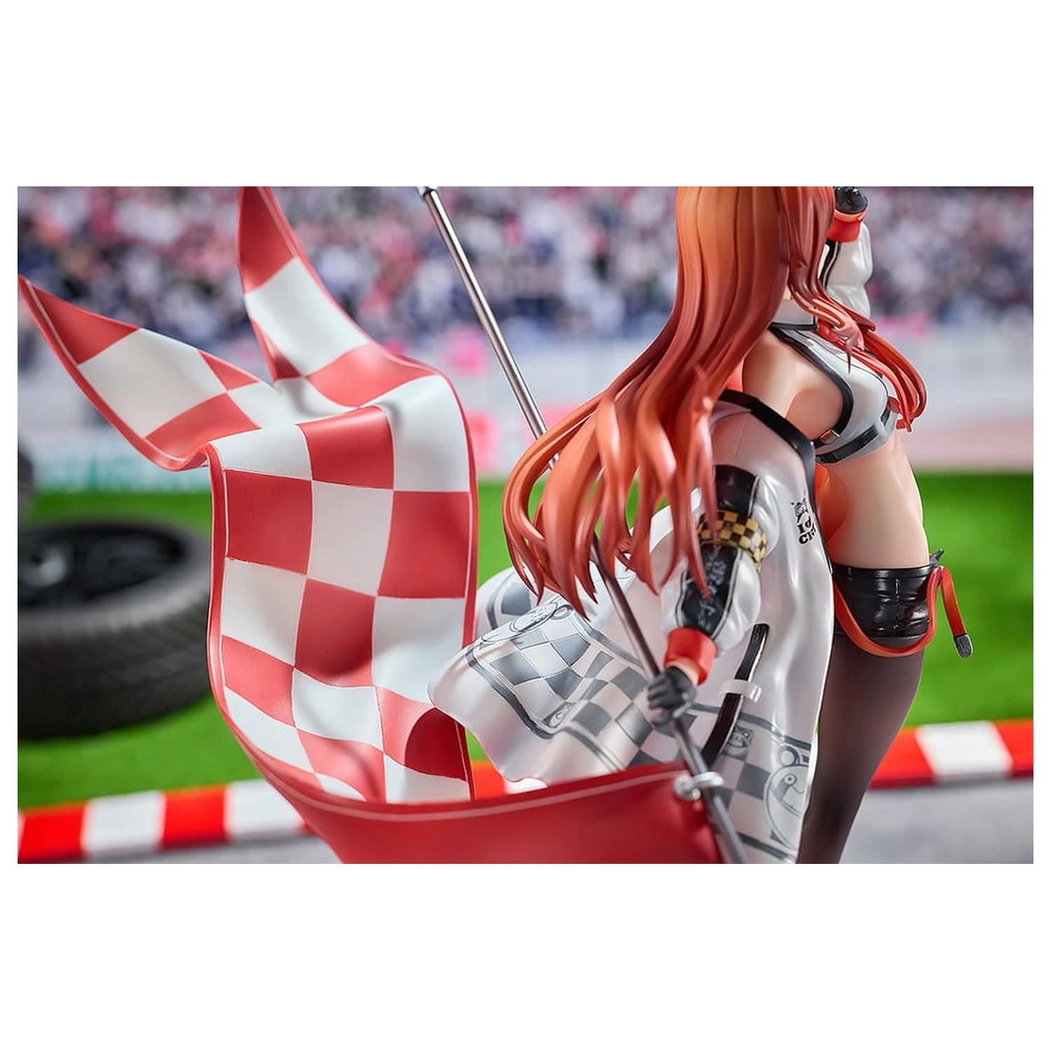 Steins;Gate PVC figura 1/7 Kurisu Makise: Racing Ver. 24 cm fotografija izdelka