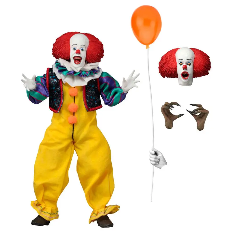Stephen King's It 1990 Retro akcijska figura Pennywise 20 cm fotografija izdelka