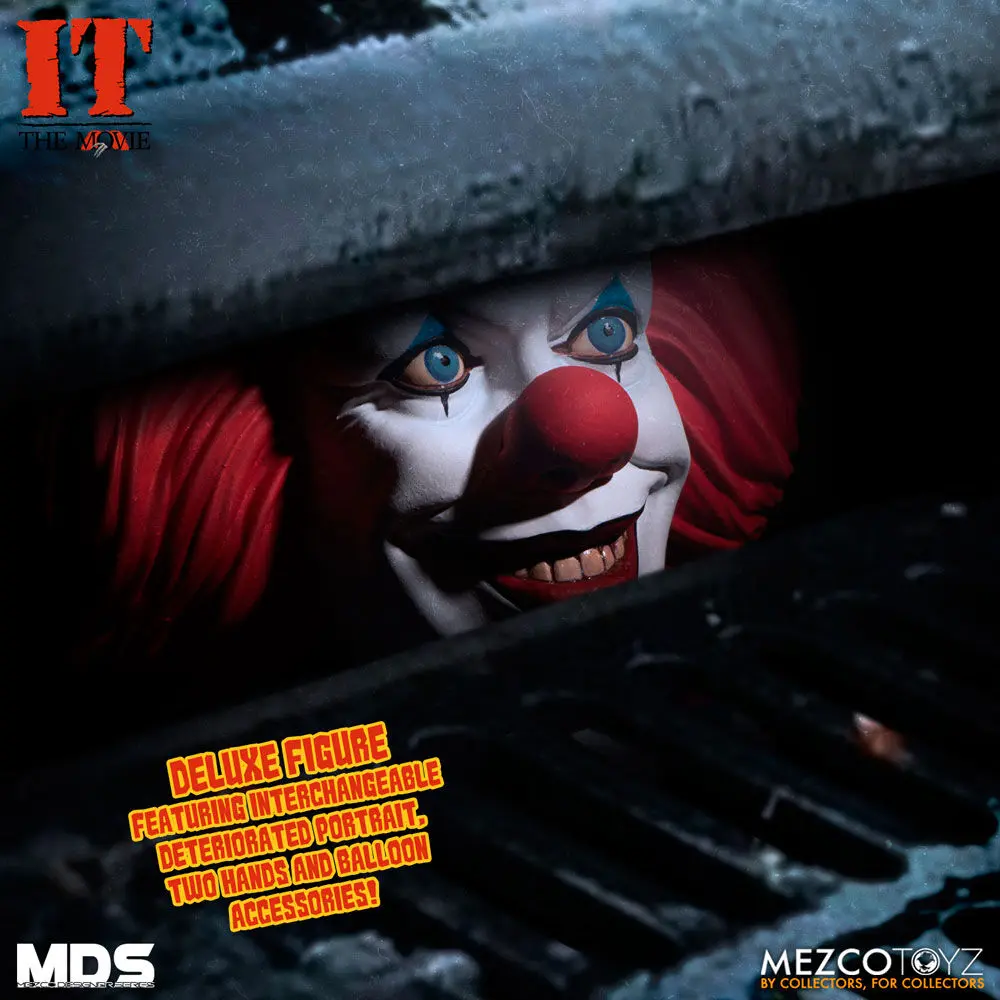 Stephen Kings It 1990 MDS Deluxe Akcijska Figura Pennywise 15 cm fotografija izdelka
