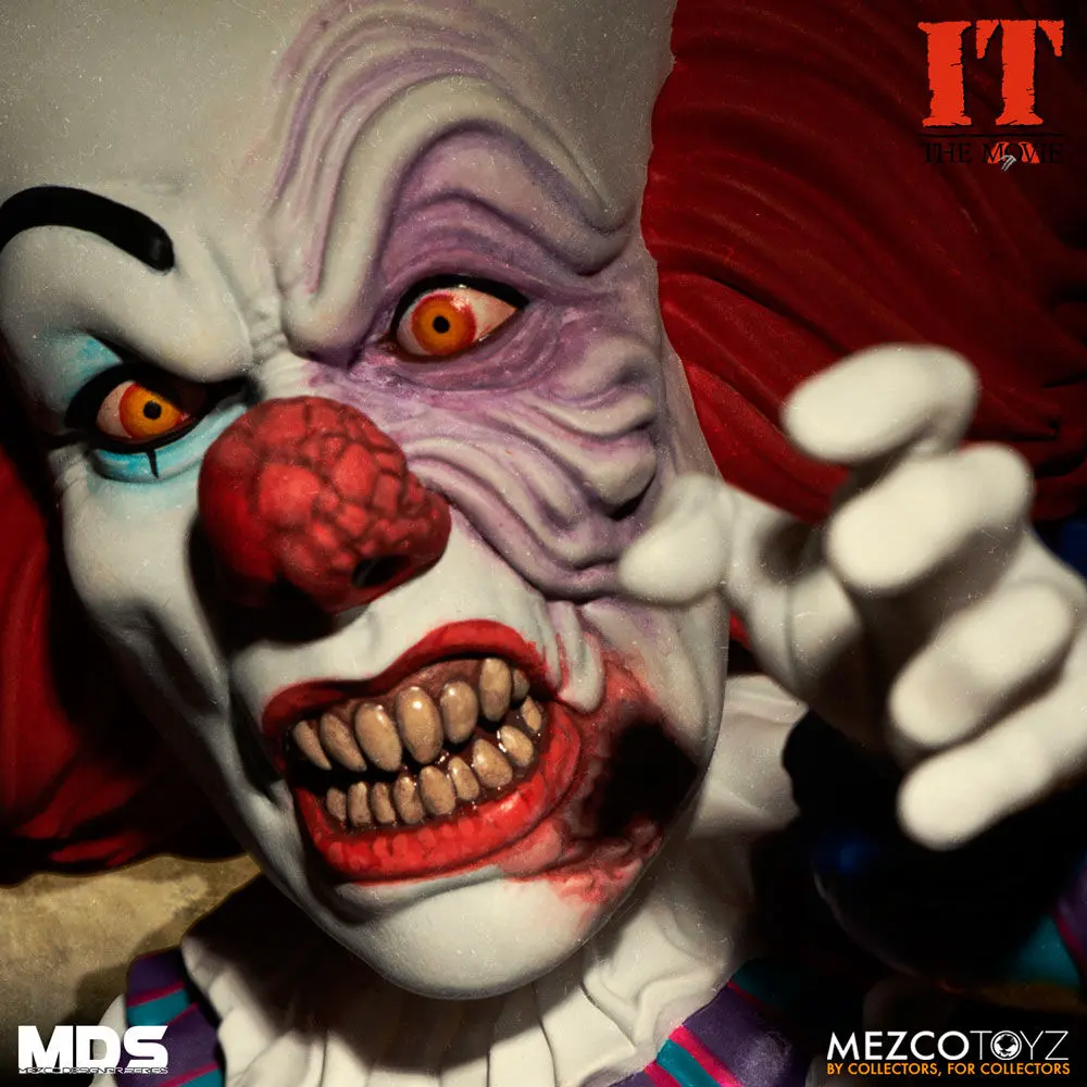Stephen Kings It 1990 MDS Deluxe Akcijska Figura Pennywise 15 cm fotografija izdelka