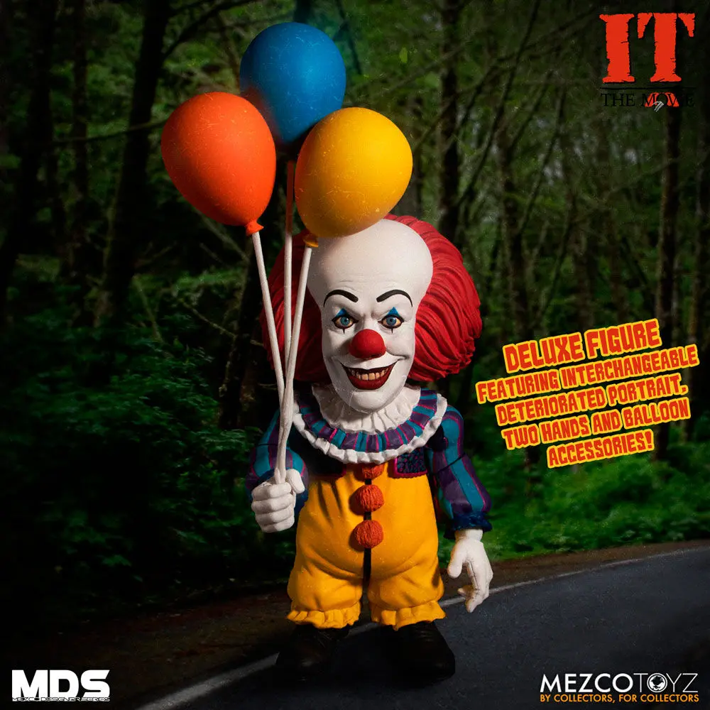Stephen Kings It 1990 MDS Deluxe Akcijska Figura Pennywise 15 cm fotografija izdelka