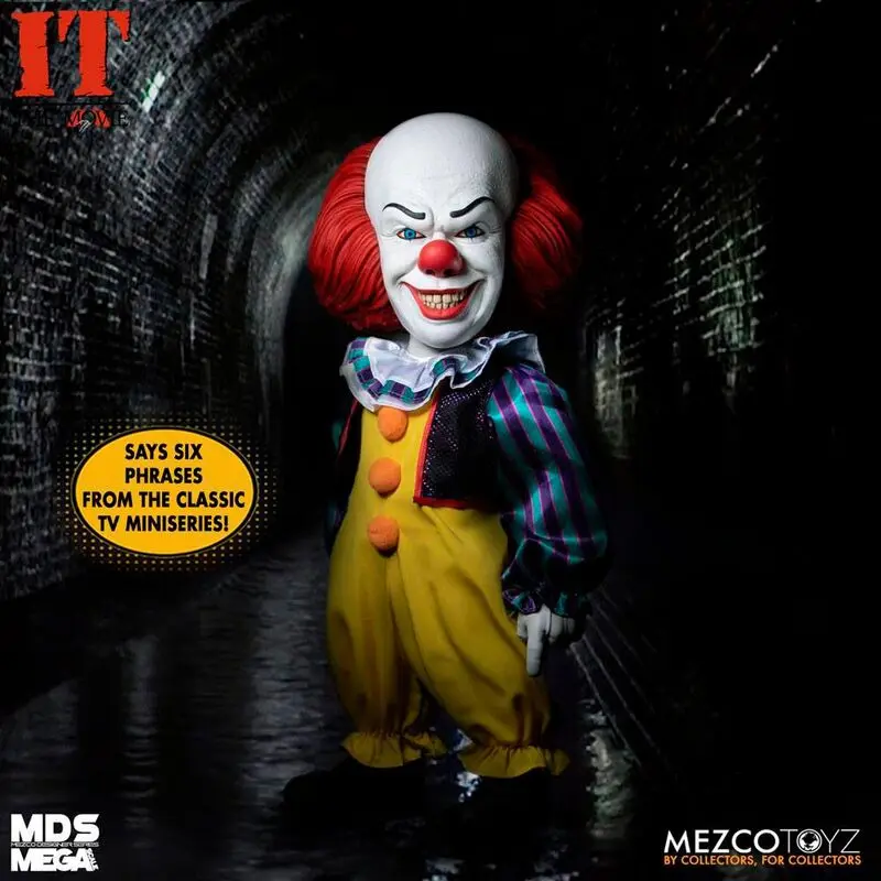 Stephen Kings It 1990 MDS Deluxe akcijska figura Pennywise 38 cm fotografija izdelka