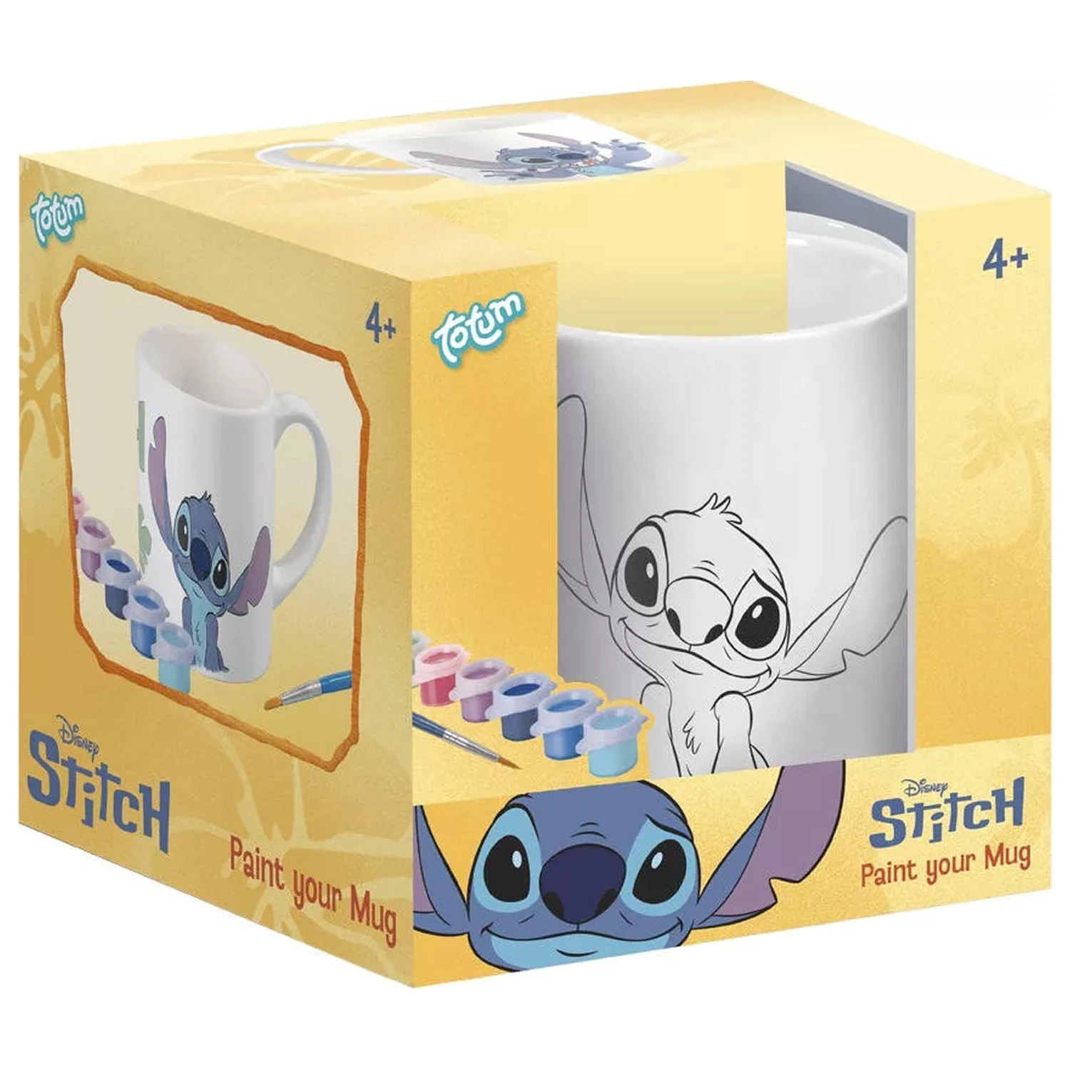 Stitch Alien skodelica iz porcelana za barvanje, 235 ml fotografija izdelka