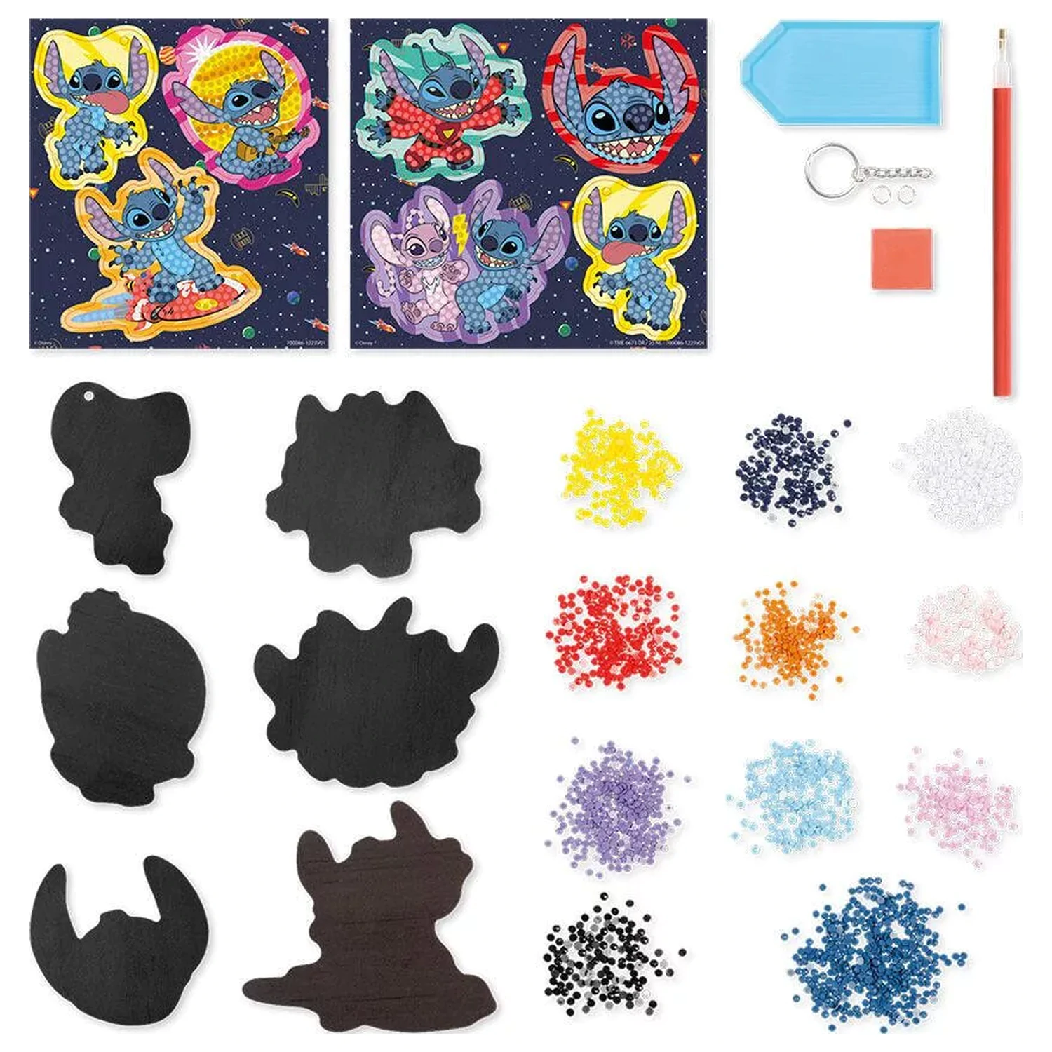 Stitch Aliens komplet 3-v-1 za ustvarjanje fotografija izdelka