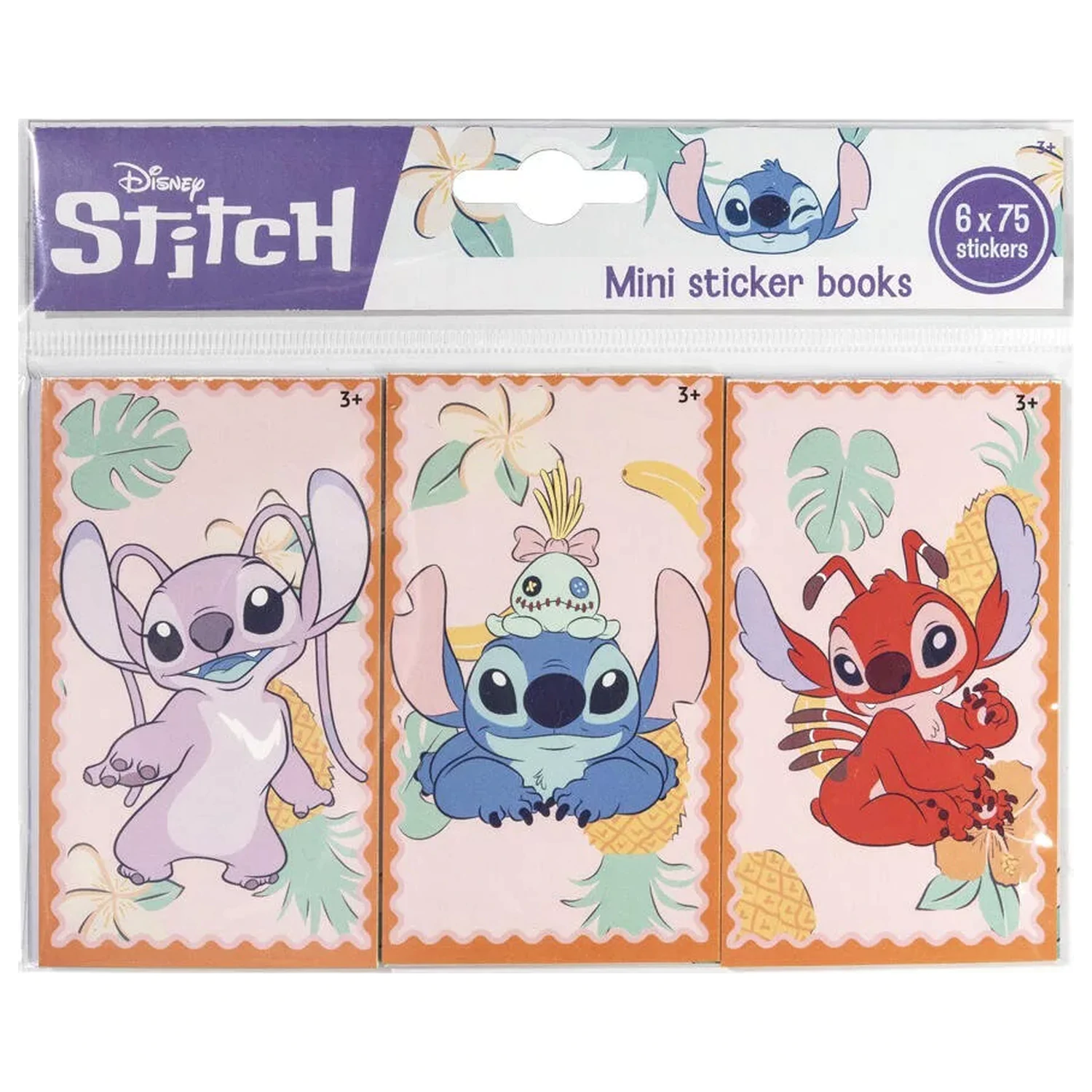 Stitch Aliens Mini komplet nalepk 6-delni fotografija izdelka
