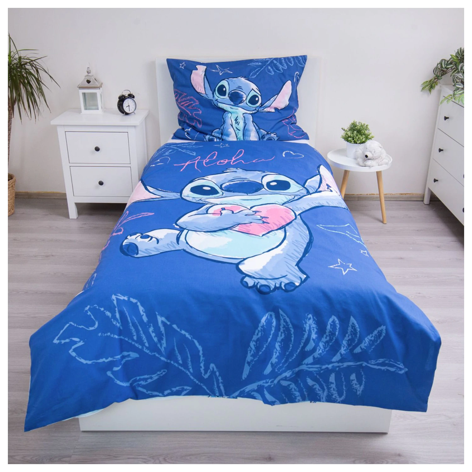 Stitch Aloha Blue prevleka za odejo fotografija izdelka