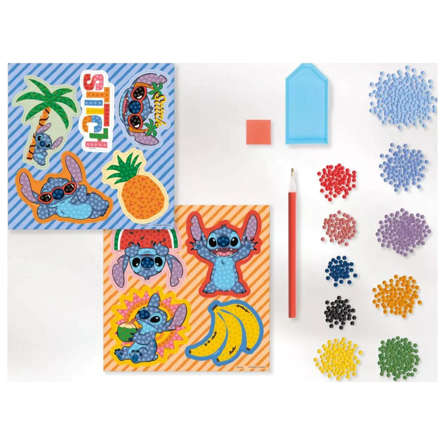 Lilo & Stitch Aloha Diamond Painting komplet nalepk iz 9 kosov fotografija izdelka