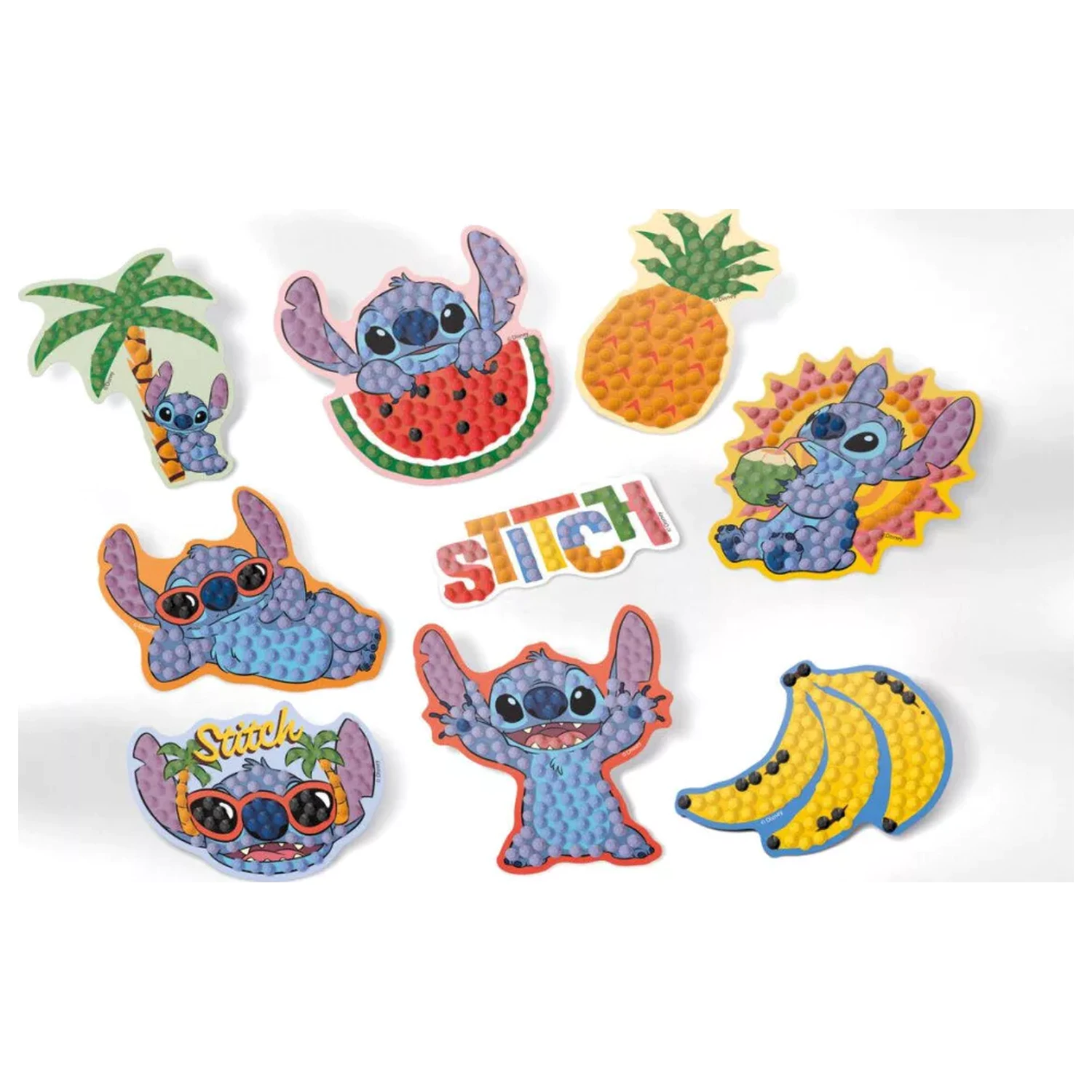 Lilo & Stitch Aloha Diamond Painting komplet nalepk iz 9 kosov fotografija izdelka