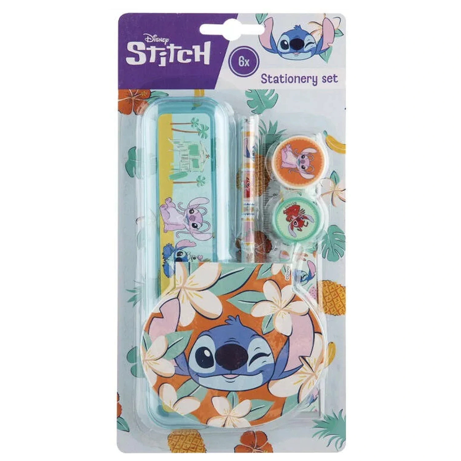 Stitch Aloha komplet pisarniškega materiala - 6 kosov fotografija izdelka