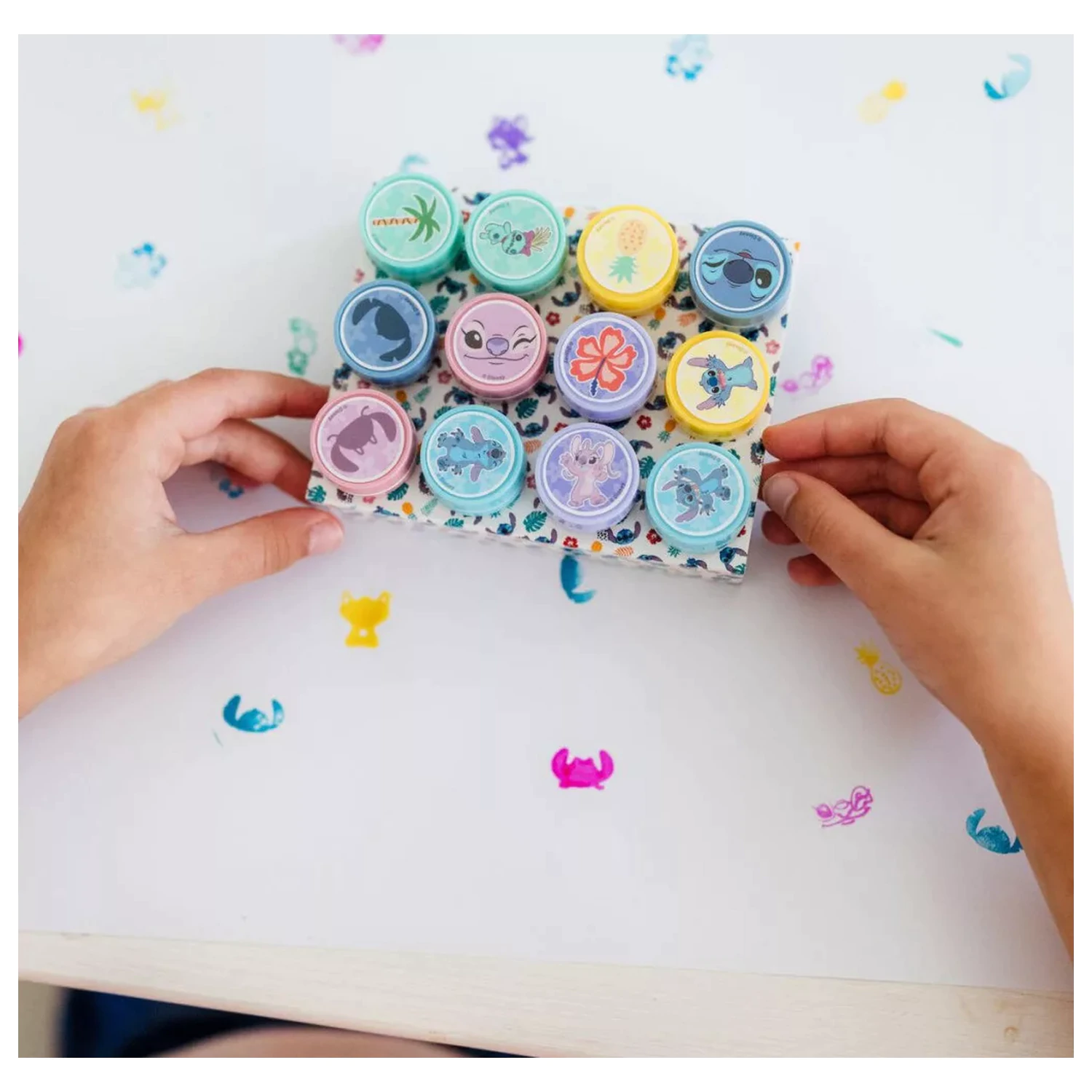 Stitch Aloha komplet za tiskanje, 12 kosov fotografija izdelka