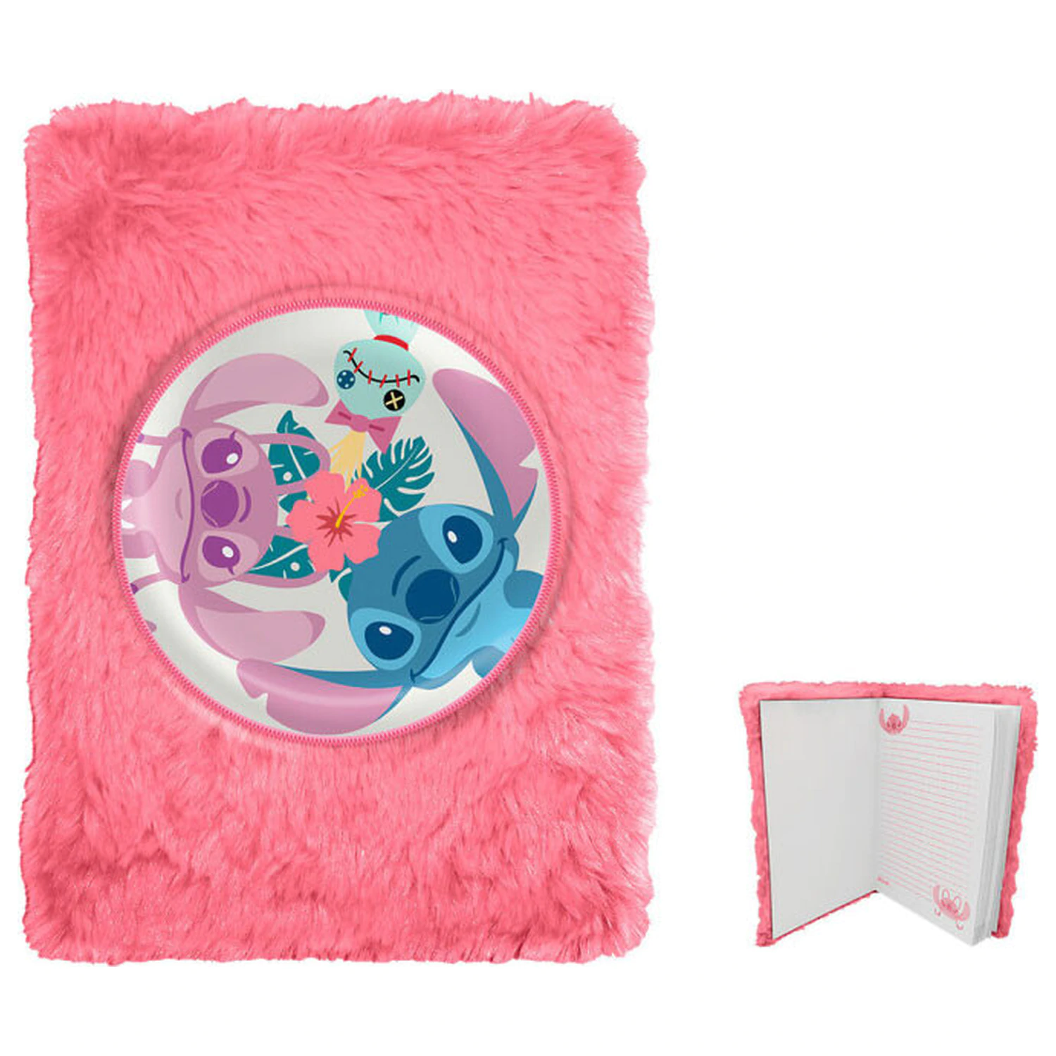 Stitch Aloha Plišast zvezek A5 fotografija izdelka