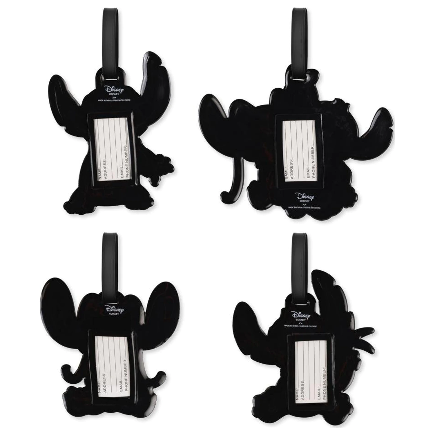 Stitch & Angel komplet obeskov za prtljago 4 kosi fotografija izdelka