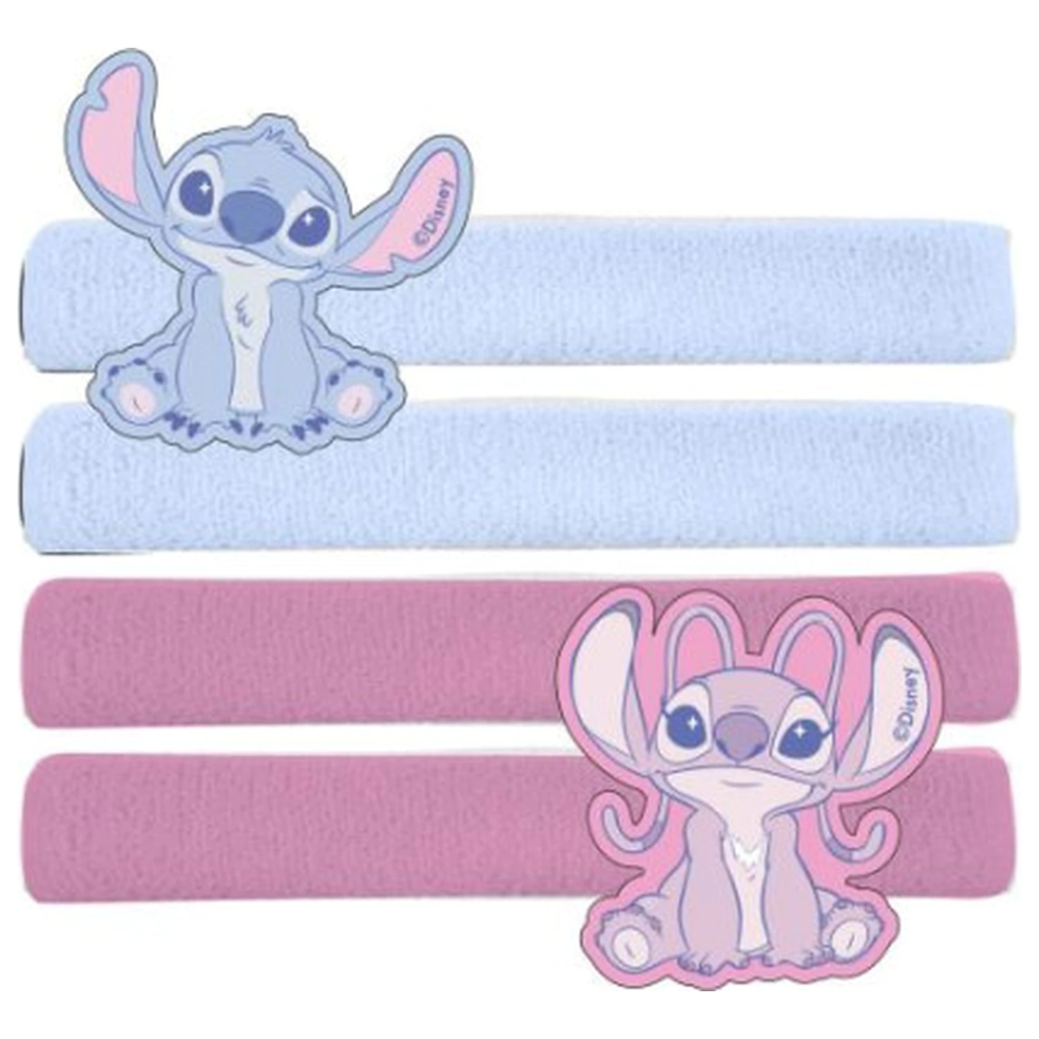 Stitch Angel Hair gumice za lase, set 4 kos fotografija izdelka