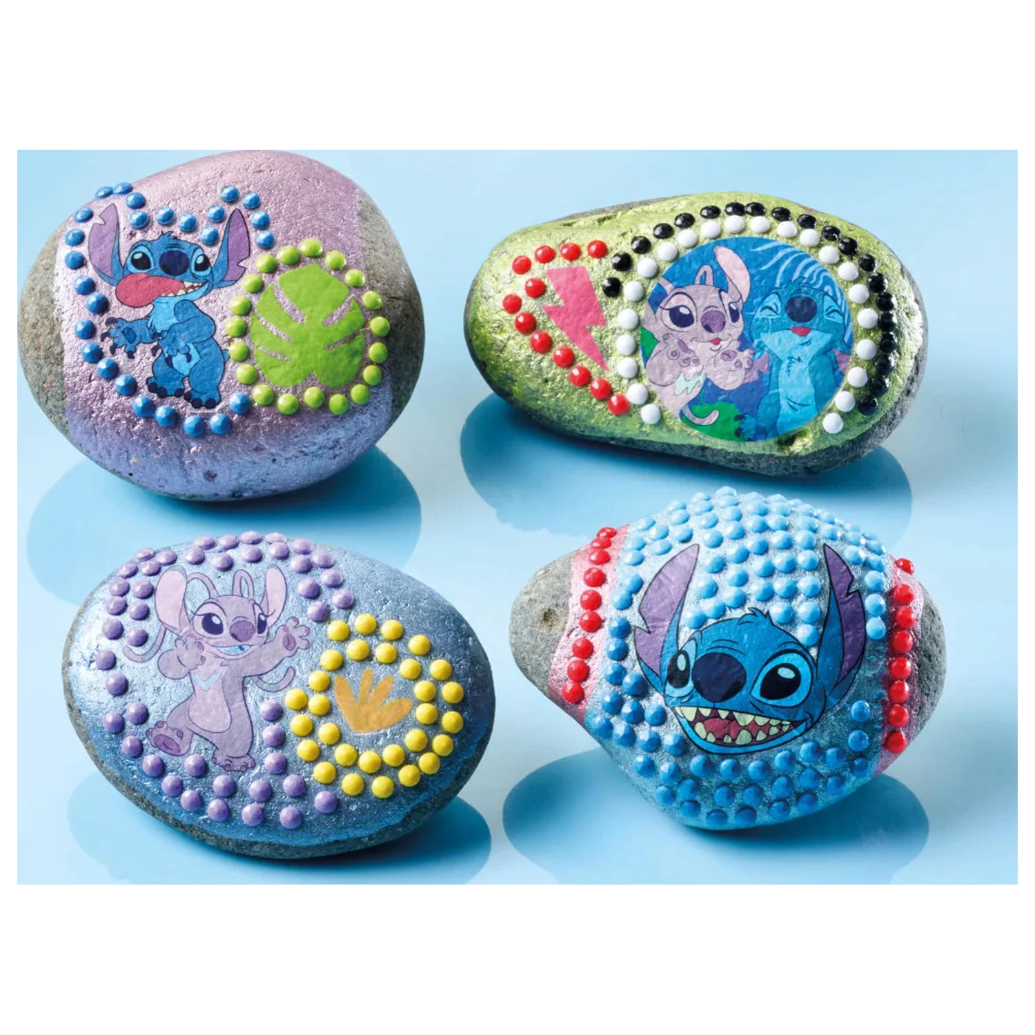 Stitch Angel Pebble komplet za dekoracijo z nalepko fotografija izdelka
