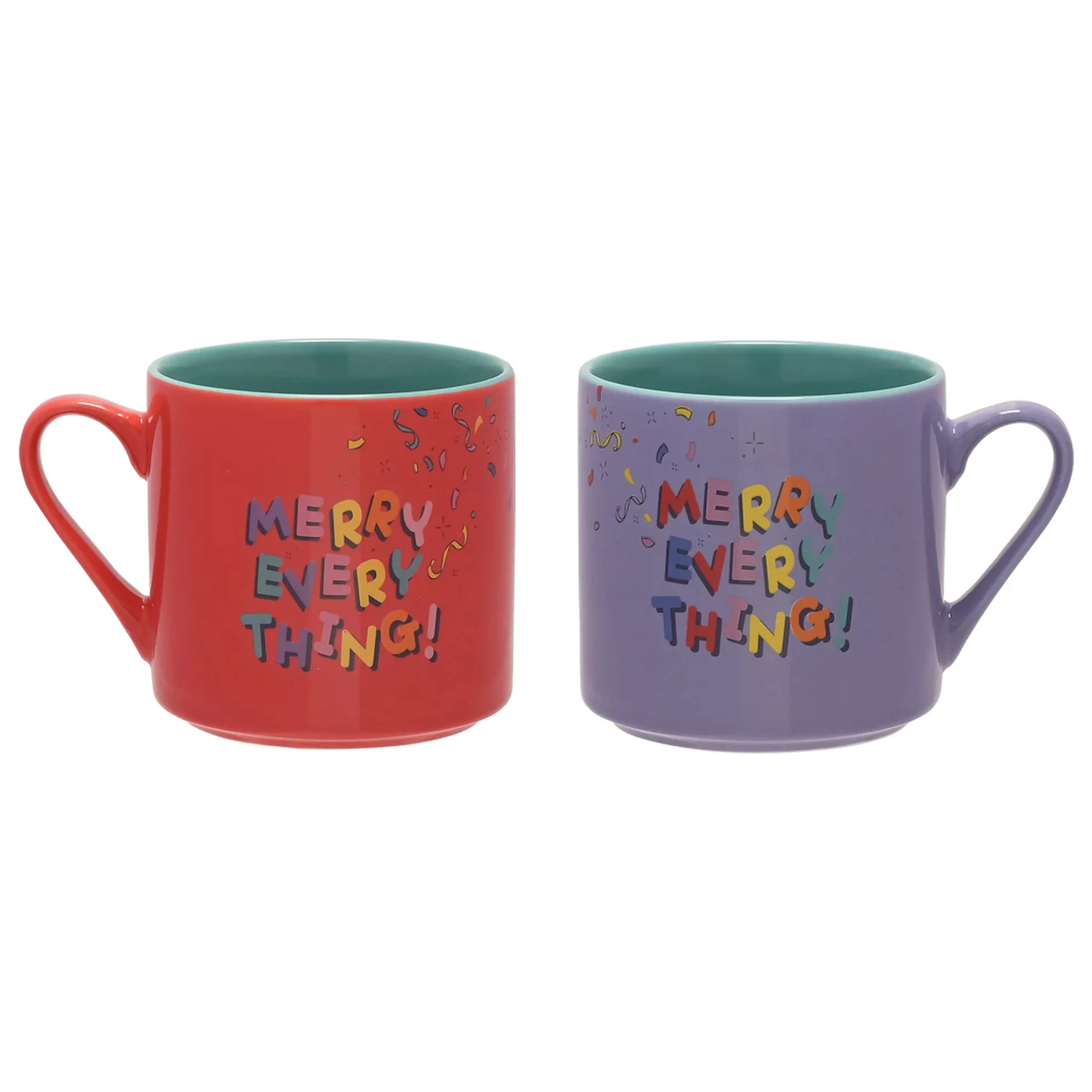 Stitch & Angel Merry Everything Set dveh barvnih skodelic fotografija izdelka