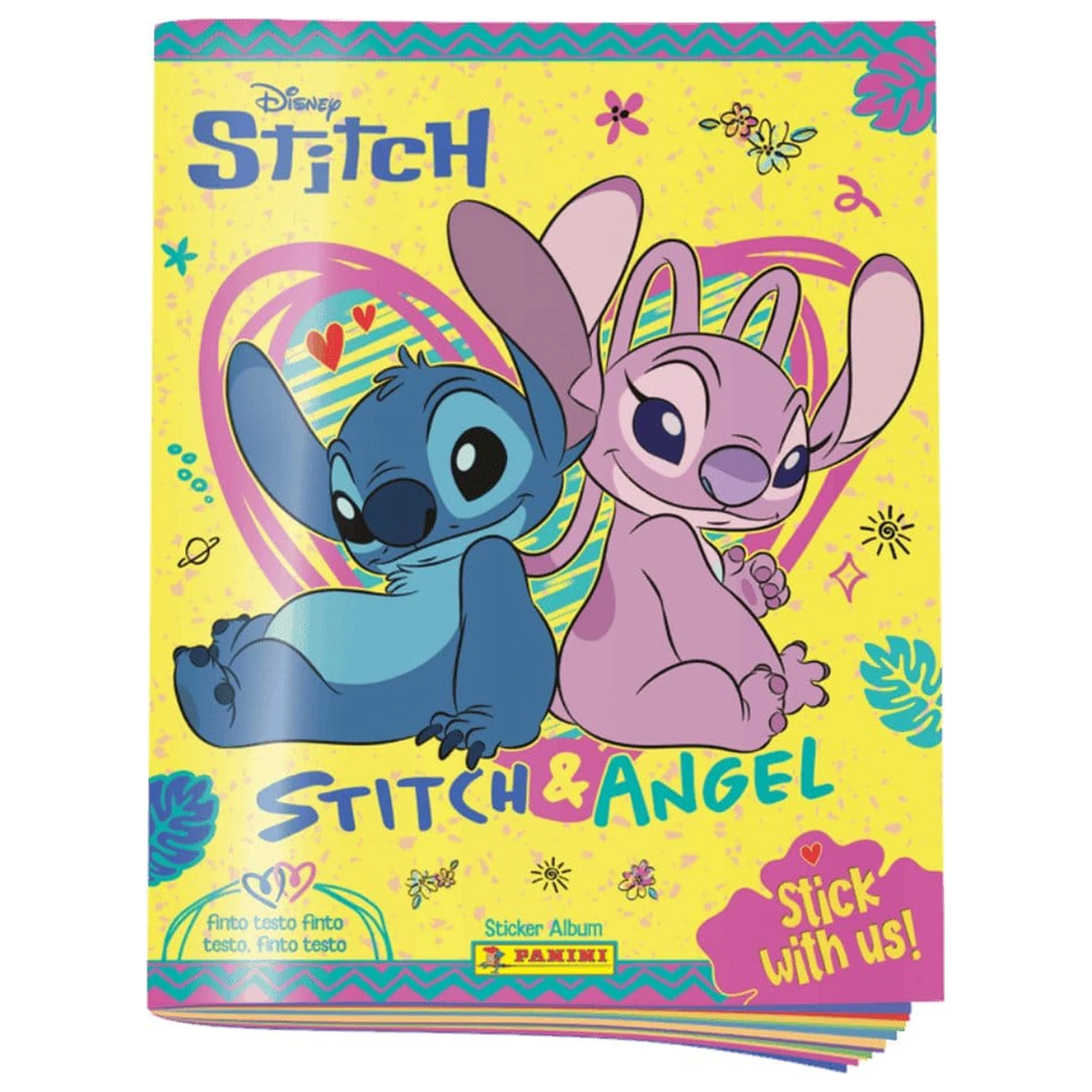 Stitch & Angel album nalepk *German Version* fotografija izdelka