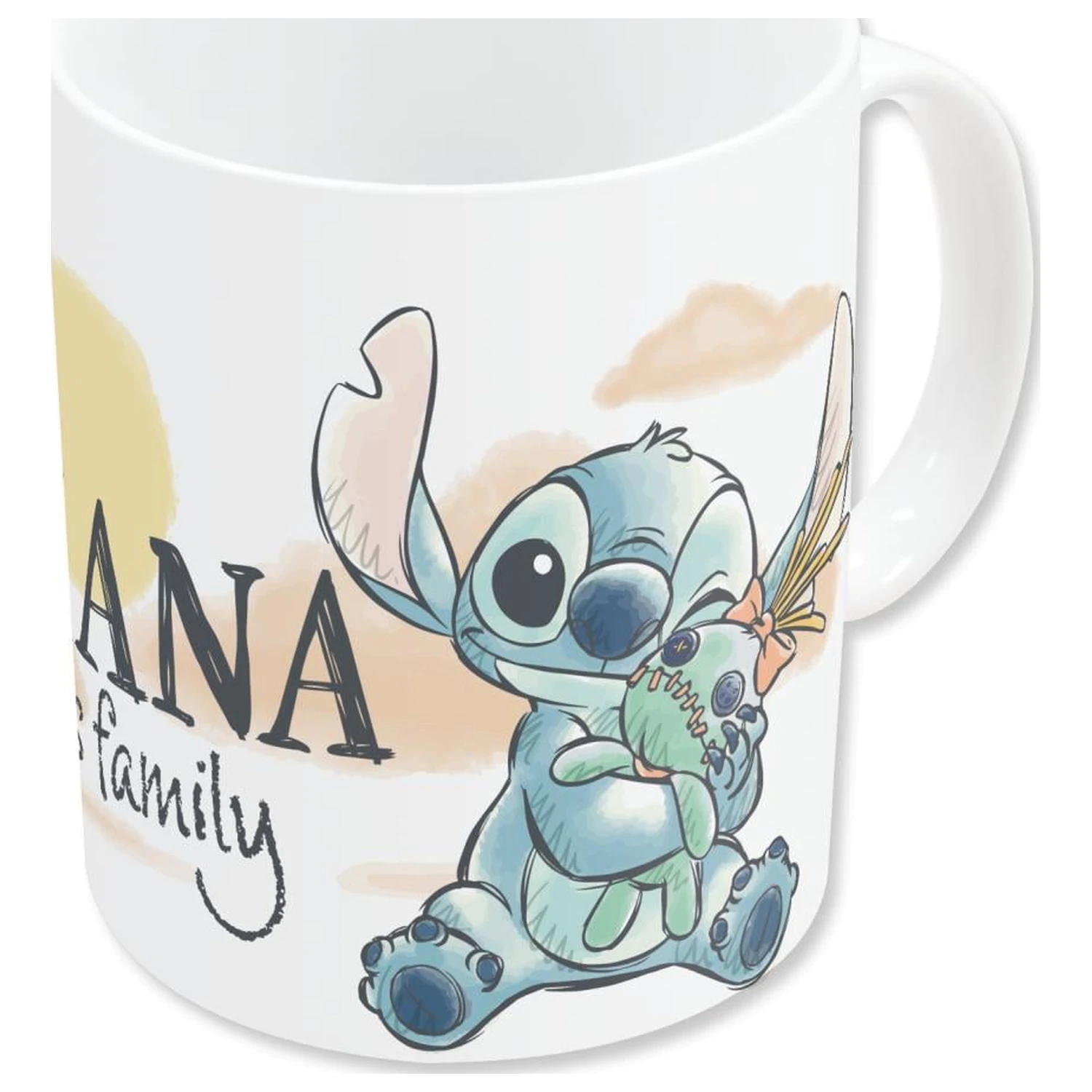 Stitch & Angel Ohana Keramična skodelica 325 ml fotografija izdelka