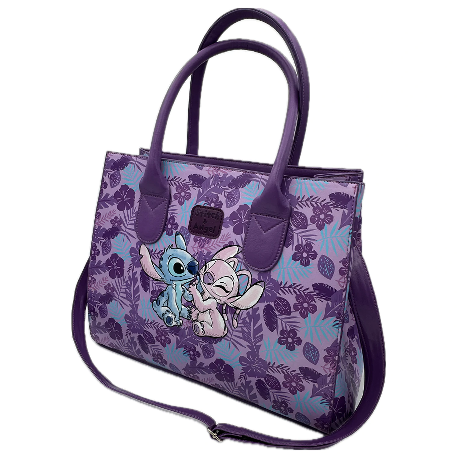 Stitch & Angel Ohana PU Ročna torbica 30x16x33.5cm fotografija izdelka