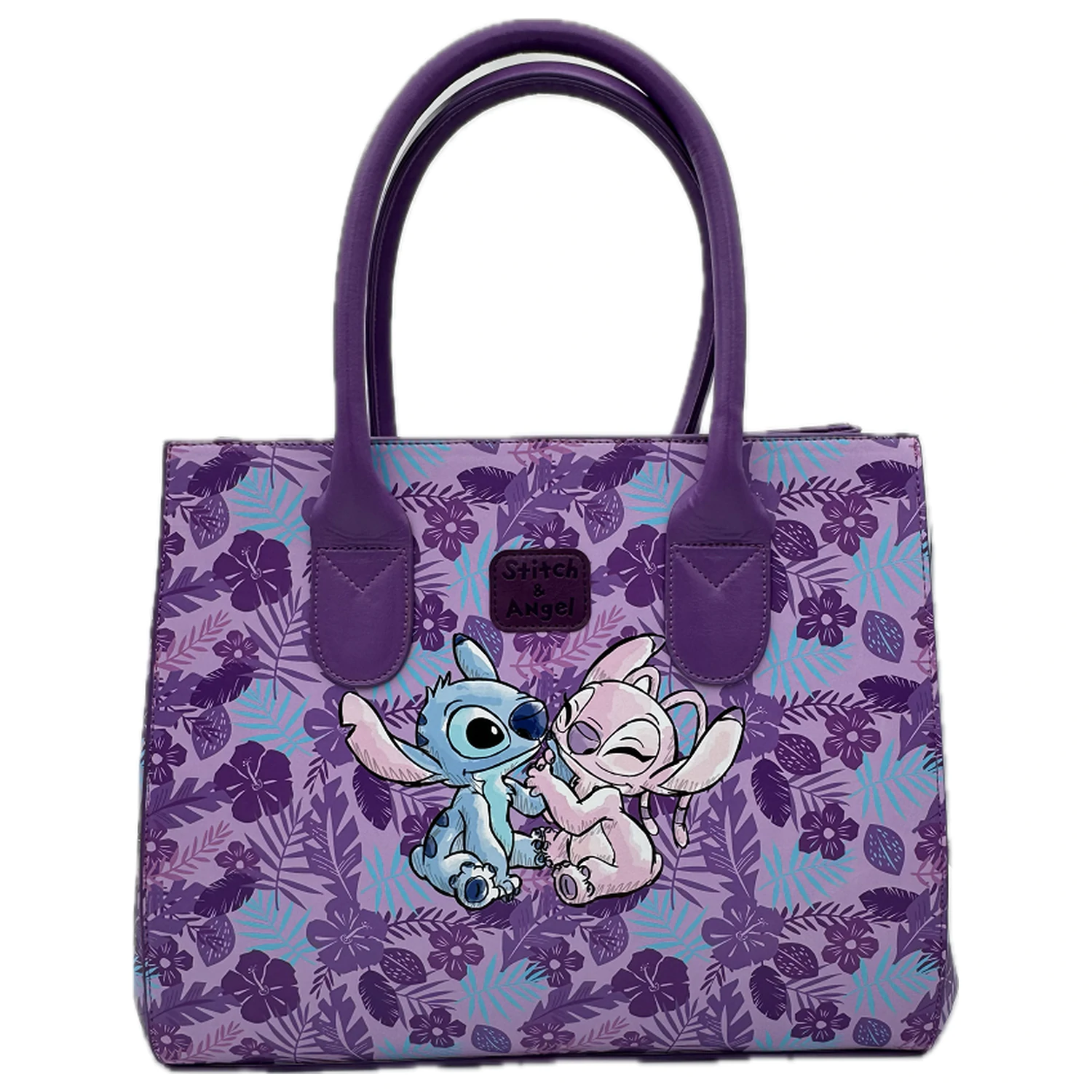 Stitch & Angel Ohana PU Ročna torbica 30x16x33.5cm fotografija izdelka